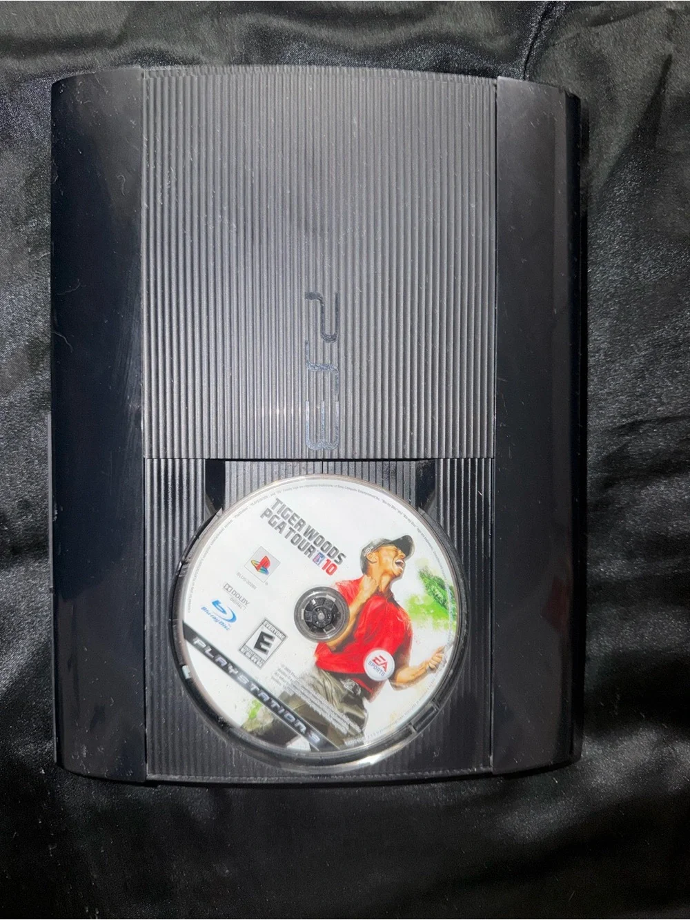 PS3 with headset and controller
